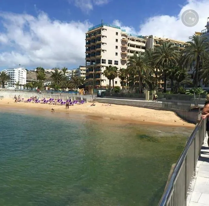 Apartamento Arguineguin En Primera Linea De Playa